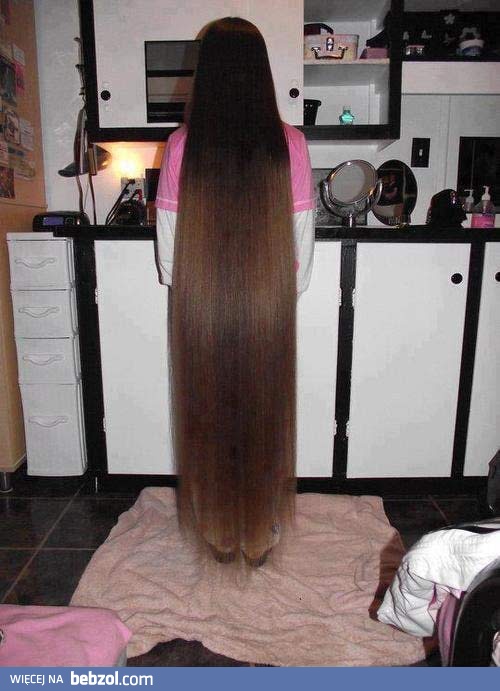 Hardkorowo długie włosy